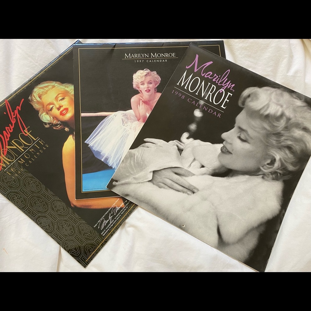 Marilyn Monroe Monthly Calendar 3-Pack